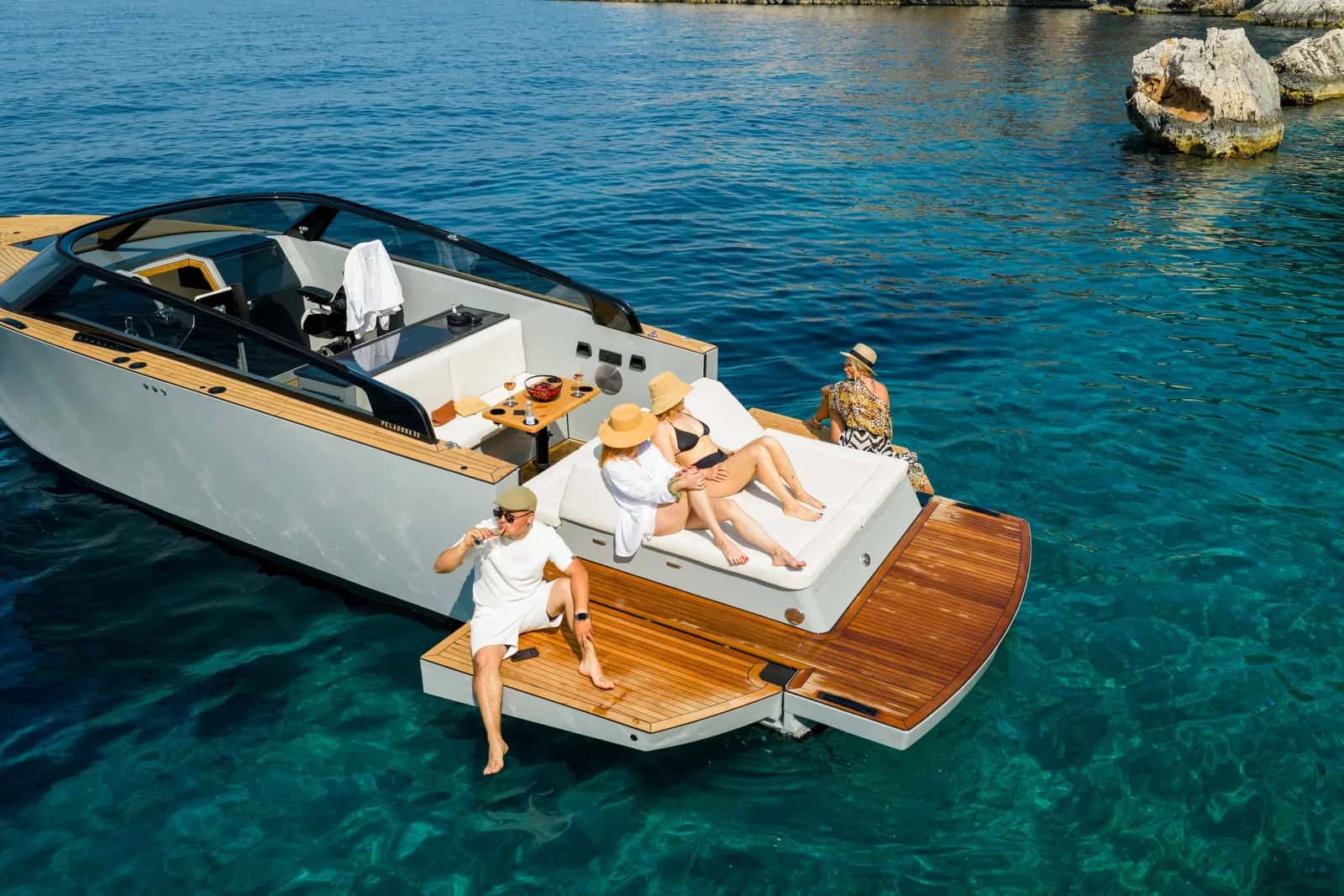 Private boat tour from Hvar: Blue & Green Caves, Red Rocks, Vis & the Pakleni Islands.
